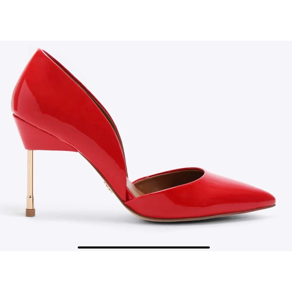 Pump  Bond  (BRITTON)  Kurt Geiger, leather size 8, new with box , red